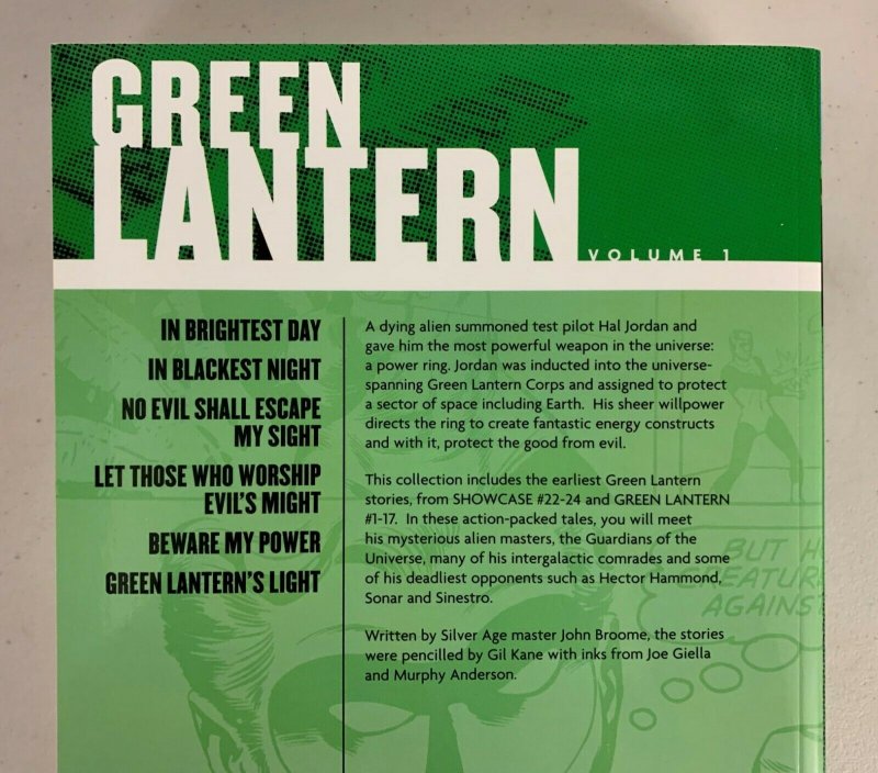 Showcase Presents Green Lantern Vol. 1 2005 Paperback John Broome  