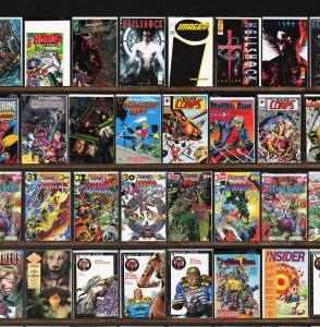 Huge Lot 150+ Comics with Harbinger, The H.A.R.D. Corps, The Malibu Sun & More!