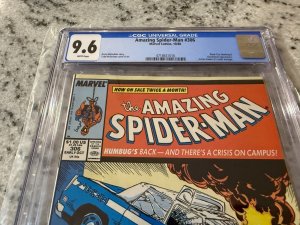 Amazing Spider-Man # 306 CGC Graded 9.6 Marvel Comic Book Todd McFarlane JH29