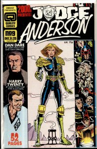 2000 AD Presents #9 (1986) Anderson PSI Division
