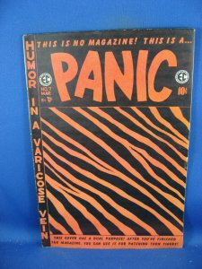 PANIC 7 F VF ELDER JOE PALOOKA PARODY MAD SISTER 1955