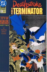 Deathstroke the Terminator #7 ORIGINAL Vintage 1992 DC Comics Batman