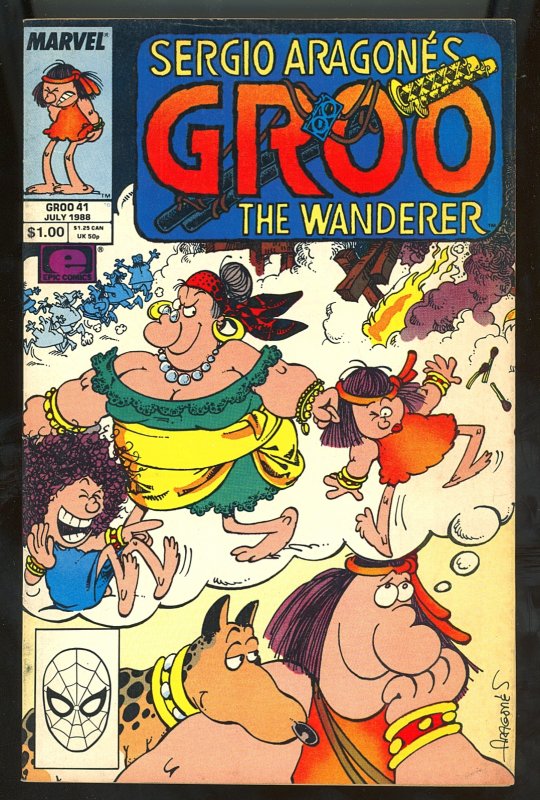 Sergio AragonÃƒÂ©s Groo the Wanderer #41 (1988) Groo the Wanderer