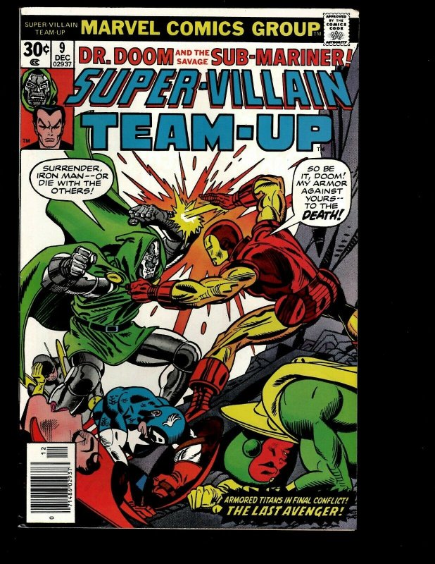 12 Super-Villain Team-Up Marvel Comics #2 3 4 5 6 7 8 9 10 11 12 13 Dr Doom GK15