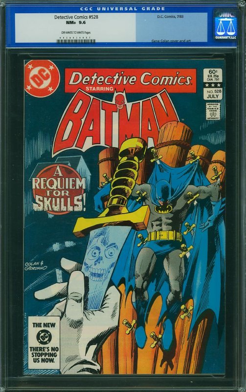 Detective Comics #528 (DC, 1983) CGC 9.6