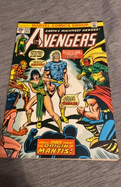 The Avengers #123 (1974)Origen of Mantis VF