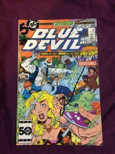 blue devil #17 signed by gary cohn rare dc comics comic book cool vintage sweet!