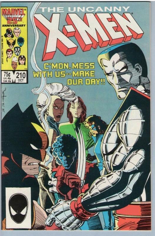 X-Men 210 Oct 1986 NM- (9.2)