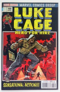 Luke Cage #166  (2017) Dave Johnson Lenticular Homage Cover