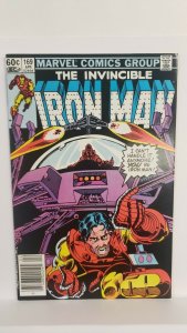 Iron Man #169 1st Appearance of Rhodes as Iron Man 1983 Marvel Comics Newsstand