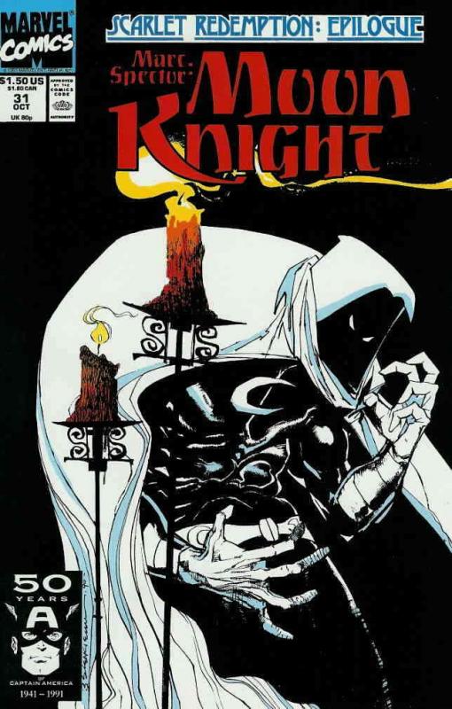 Marc Spector: Moon Knight #31 VF/NM; Marvel | save on shipping - details inside