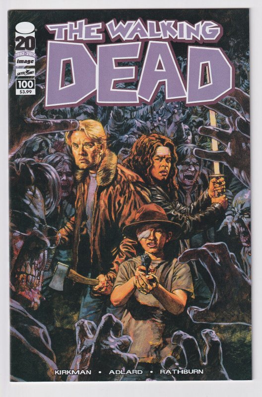 Image Comics! The Walking Dead #100! Cover E! First Negan! Great Book!