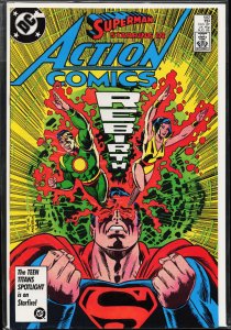 Action Comics #582 Direct Edition (1986) Superman