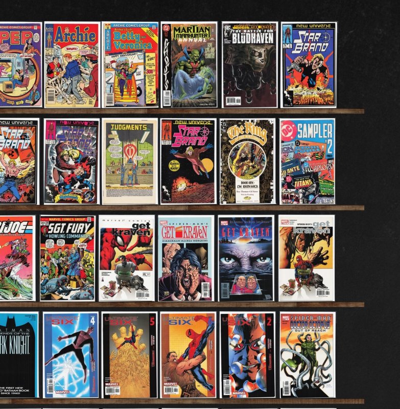 Huge Lot 150+ Comics with Star Brand, Metal Men, Ultimate Six & More!