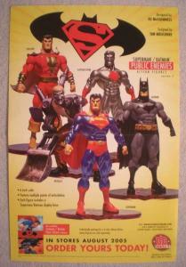 SUPERMAN / BATMAN PUBLIC ENEMIES Promo Poster, Unused, more in our store
