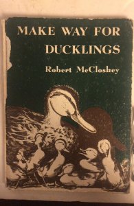 No time for ducklings 1969 Caldecott medal winner!!