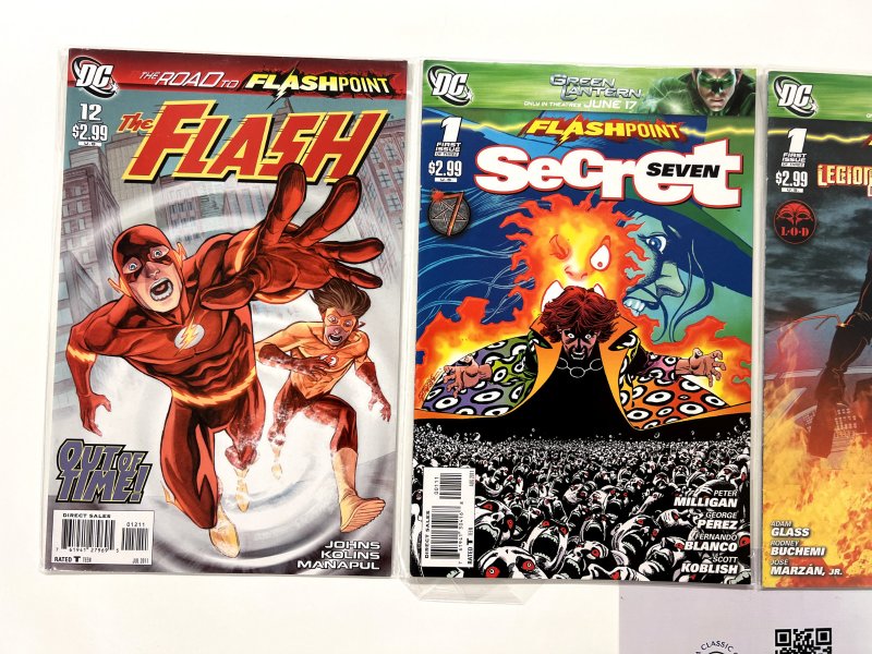 4 Flashpoint DC Comics# 1 1 1 12 Batman Superman Wonder Woman Robin 119 JS14
