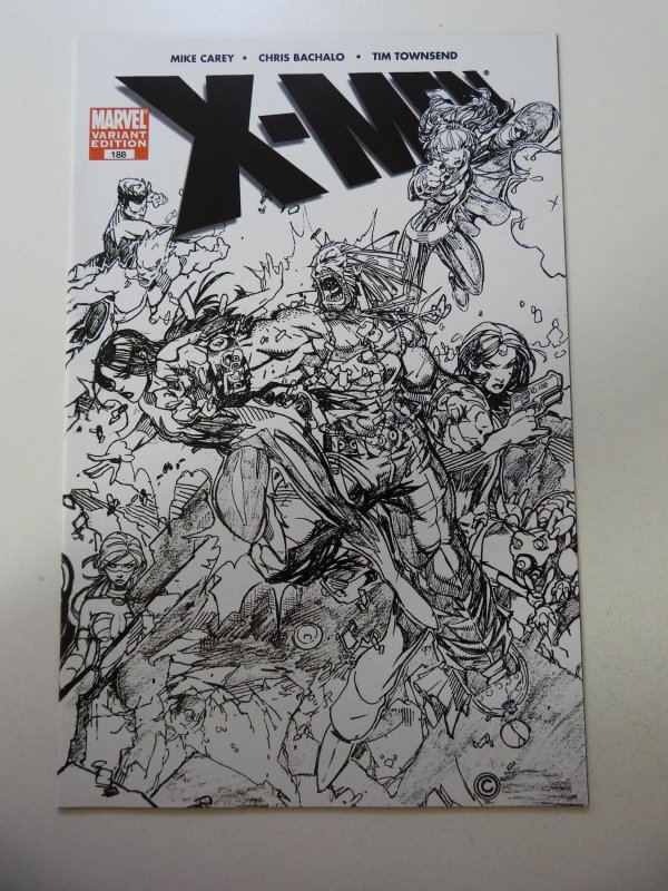 X-Men #188 Sketch Cover (2006) VF/NM Condition