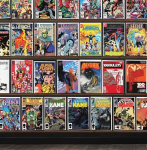 Huge Lot 140+ Comics with Dc Comics Presents, Eternals & More!