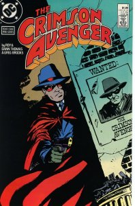 Crimson Avenger Complete Set 1 2 3 4  9.0 (our highest grade)  1988  Roy Thomas