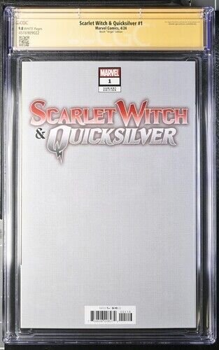 Scarlet Witch & Quicksilver (2024) # 1 (CGC 9.8 SS) Signed Rose Besch * Marvel