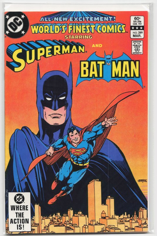 World's Finest Comics #289 (1983) Superman and Batman