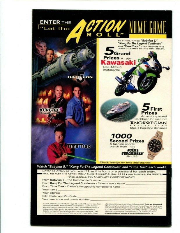 HUNTRESS #1 (9.2 OB) FIRST ISSUE!! DARKER STILL!! 1994