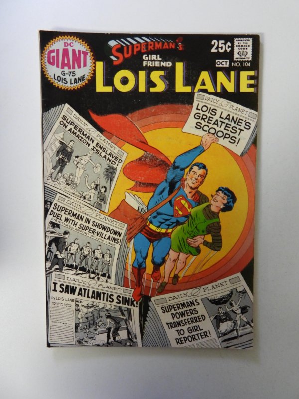 Superman's Girl Friend, Lois Lane #104 (1970) FN- condition