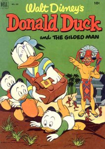 Four Color Comics (2nd Series) #422 VG ; Dell | low grade comic 1952 Donald Duck