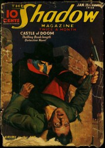 The Shadow Pulp January 15 1936- Castle of Doom- Maxwell Grant reading copy