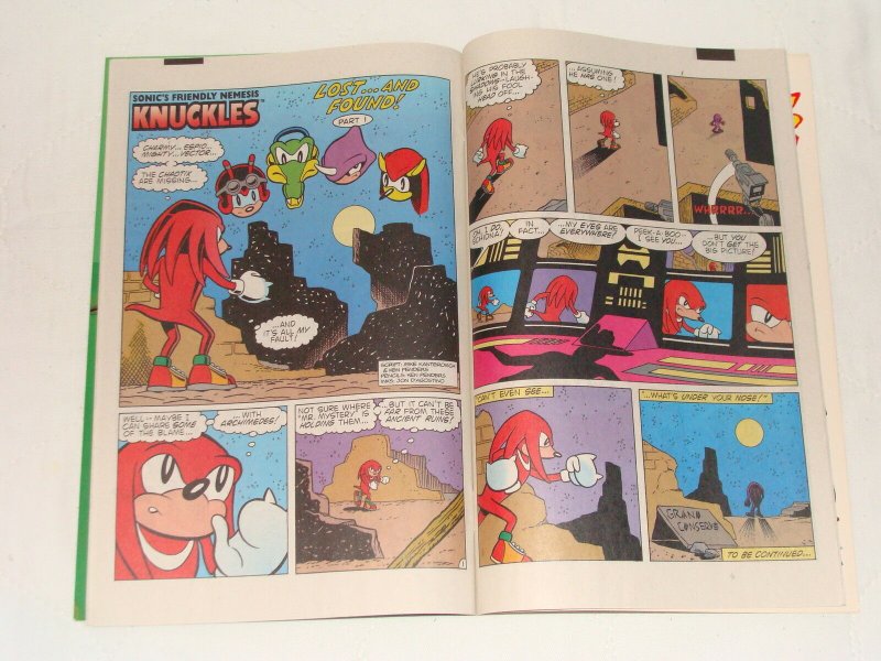 Sonic the Hedgehog #31 (Feb 1996, Archie) 1st Knuckles Solo Story