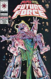 Rai and the Future Force #21 VF ; Valiant | with Valiant Era Card
