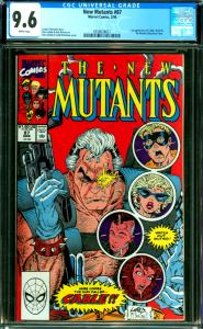 New Mutants #87 CGC Graded 9.6 1st Cable, Stryfe, & Mutant Liberation Front