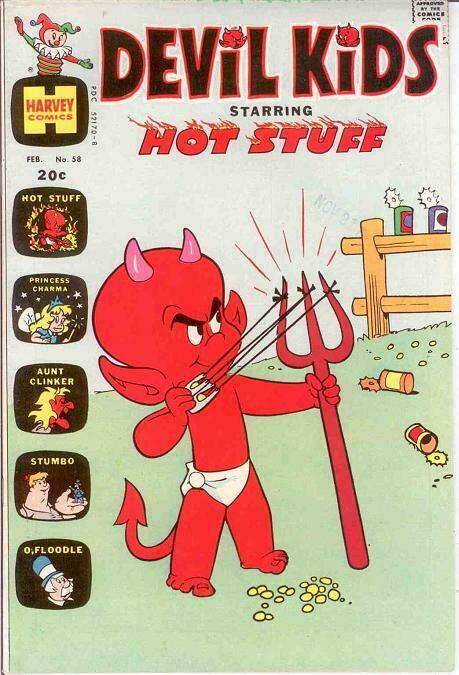 DEVIL KIDS (1962-1981) 58 VF-NM  February 1973 COMICS BOOK