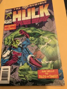 THE INCREDIBLE HULK #419 newsstand : Marvel comics July 1994 Fn/VF; Skrull fight