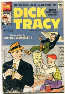 DICK TRACY #128-1958 HARVEY COMICS-CHESTER GOULD -FR
