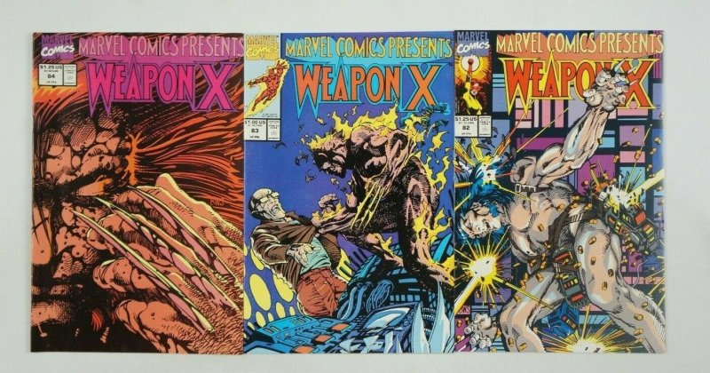 Weapon X #1-13 VF/NM complete story - WOLVERINE - Marvel Comics Presents #72-84 