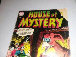 House of Mystery #137 DC comics 1963 early silver age horror scifi secrets