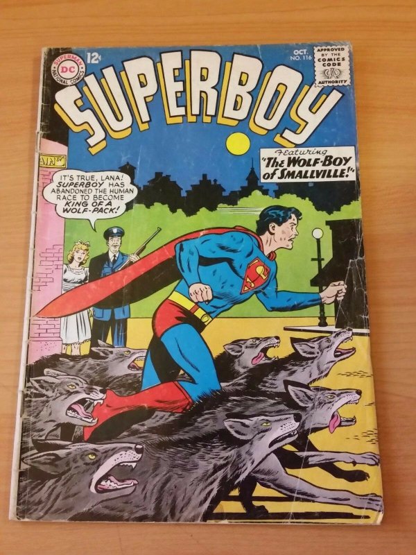 Superboy #116 ~ VERY GOOD VG ~ 1964 DC COMICS