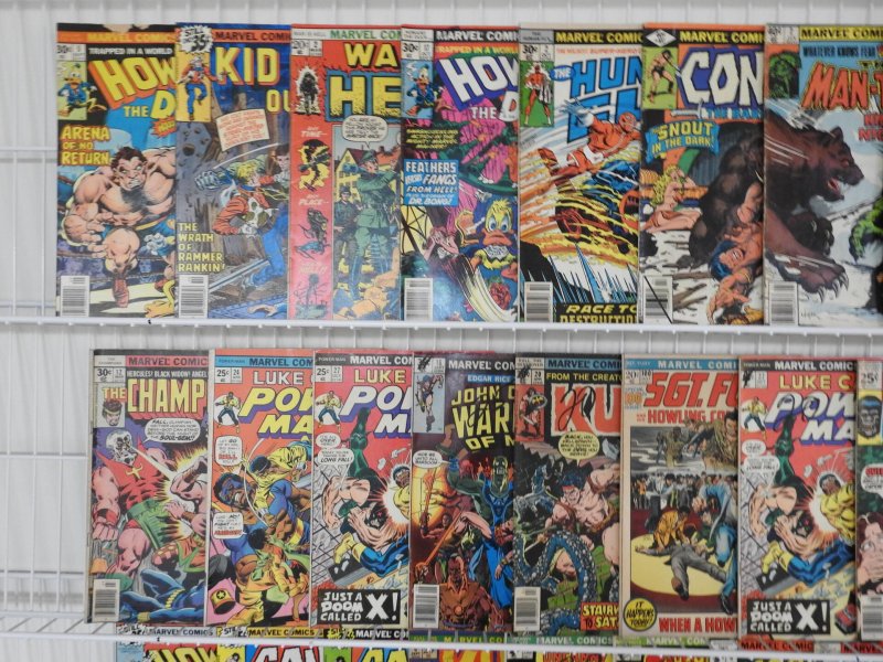 Attic Find Lot 55+ Comics Avg VG Condition! STRONG ACIDIC ODOR!  Great Reading!