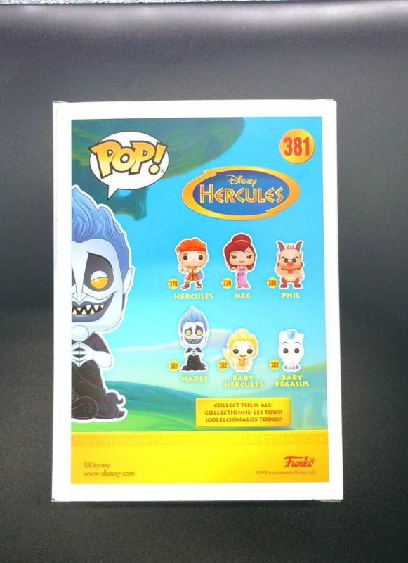 Funko Pop! Hades #381 Disney Hercules, Diamond Glitter SE