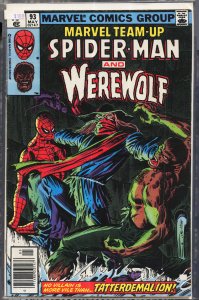 Marvel Team-Up #93 (1980) Werewolf by Night [Key Issue]