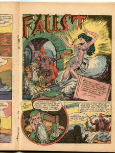 Key Comics #5 1946- Faust-spicy  Kiefer splash- Obscure & rare G/VG