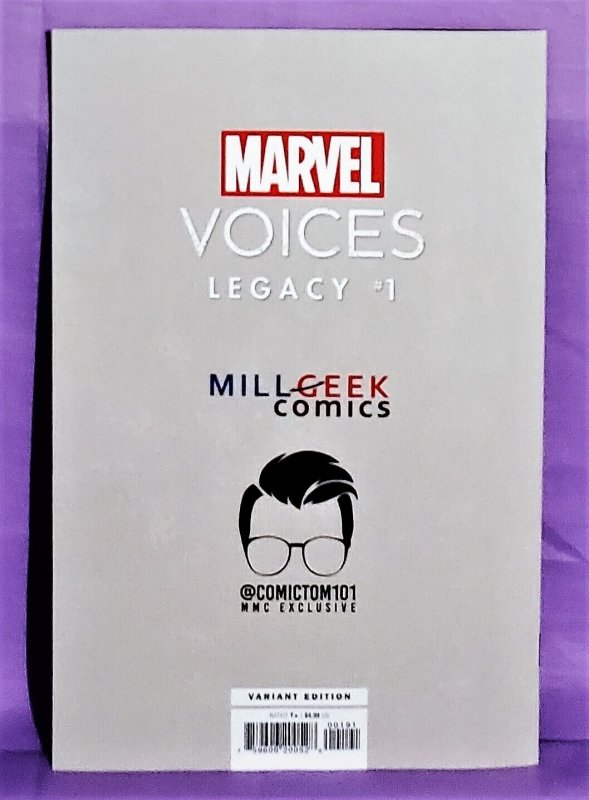 MARVEL VOICES Legacy #1 ComicTom101 Ken Lashley Variant Cover (Marvel 2021)