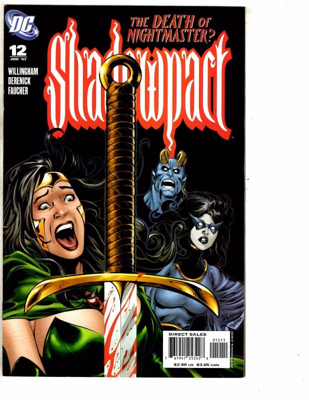 Lot Of 5 Shadowpact DC Comic Books # 11 12 13 14 15 Flash Arrow Batman Atom J211