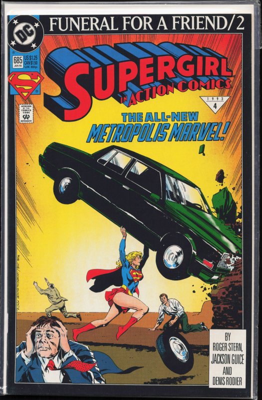 Action Comics #685 (1993) Supergirl