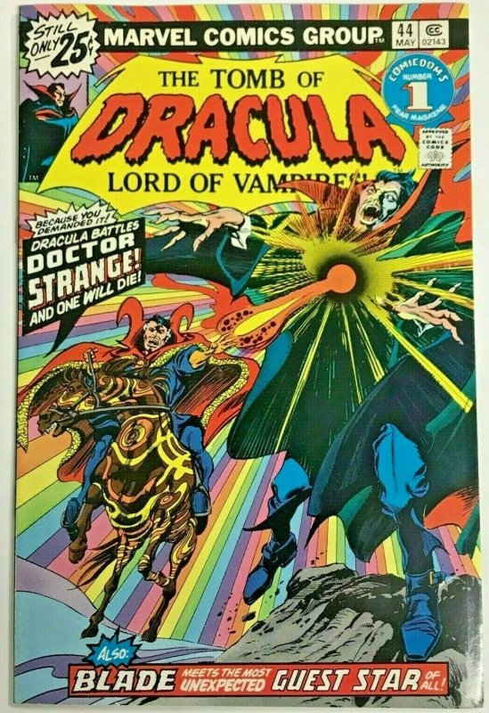 TOMB OF DRACULA#44 VF 1976 MARVEL BRONZE AGE COMICS 