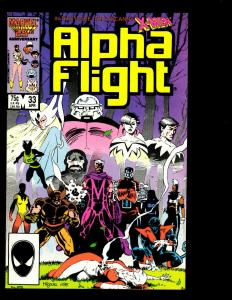 12 Marvel Comics Alpha Flight #1 28 29 33 34 35 52 53 + Pendragon #1 6 10 13 DS1