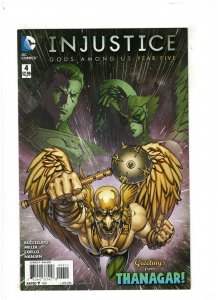 Injustice Gods Among Us: Year Five #4 NM- 9.2 DC Comics Superman & Hawkman 2016 