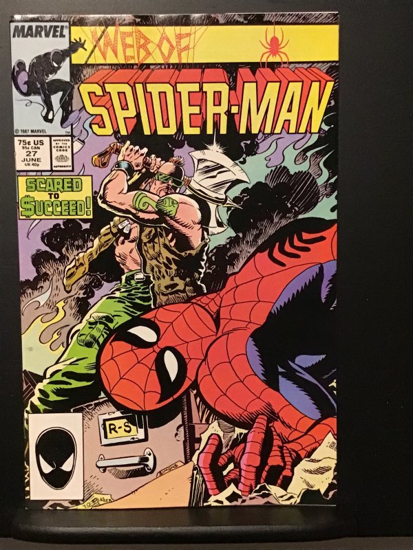 Web of Spider-Man #27 (1987) VF/NM 9.0